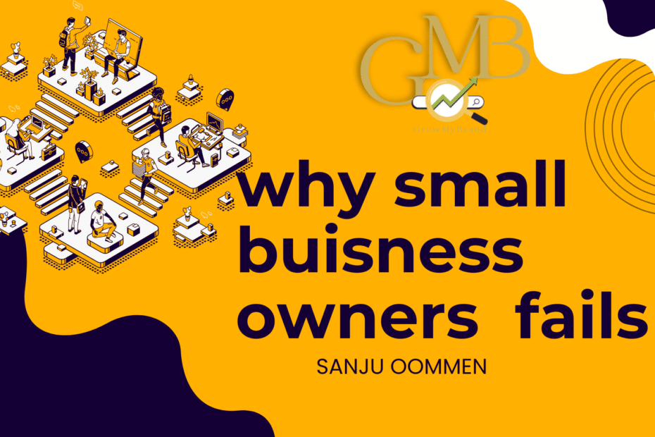 yellow blue modern illustrative business digital marketing presentation